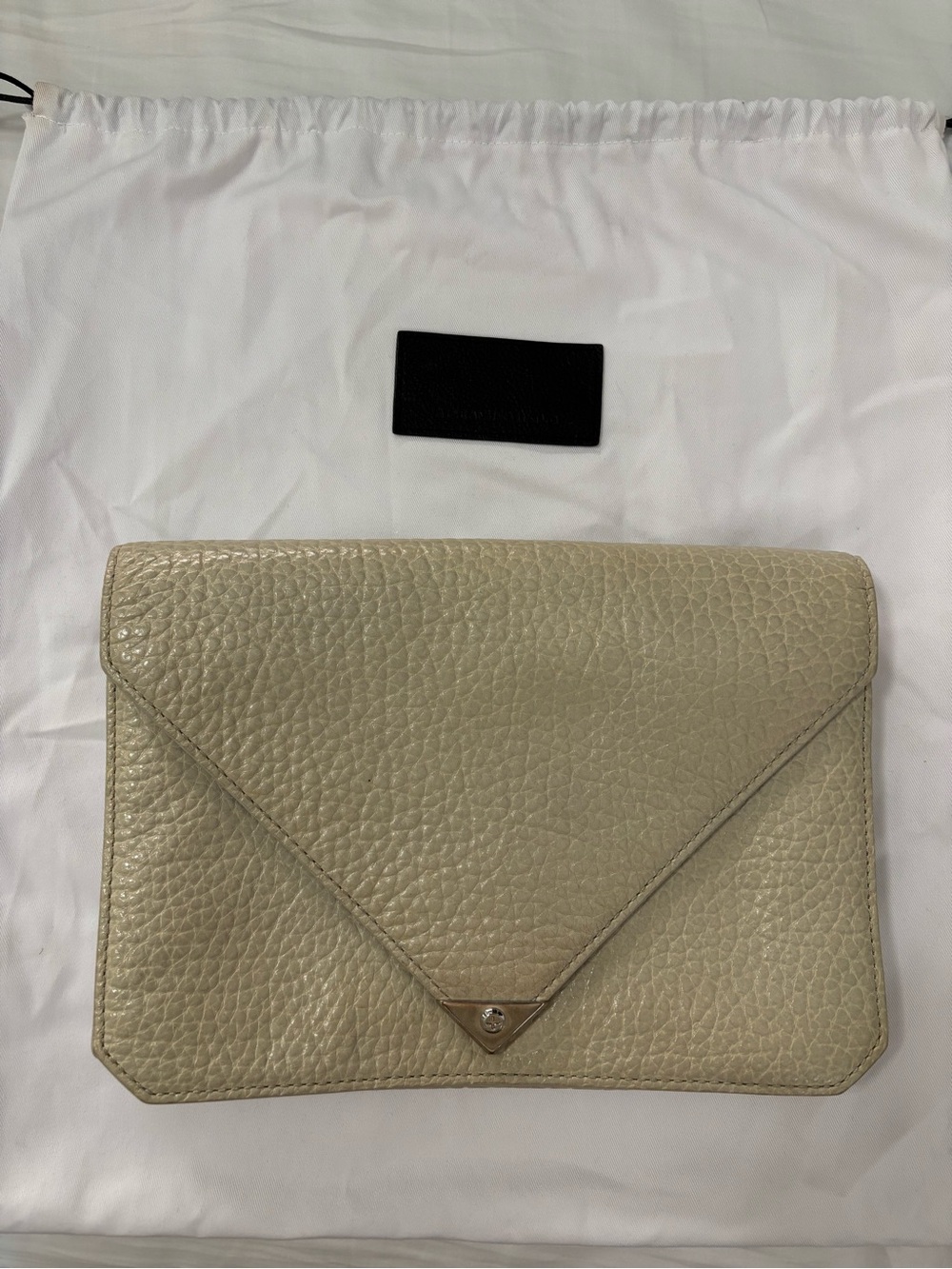 Alexander Wang Cream Leather Interior Tote
